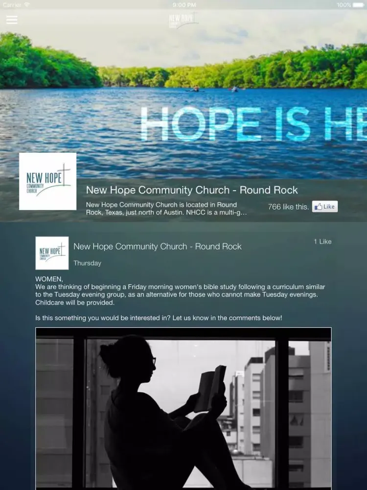 Screenshot di New Hope Round Rock iPad 