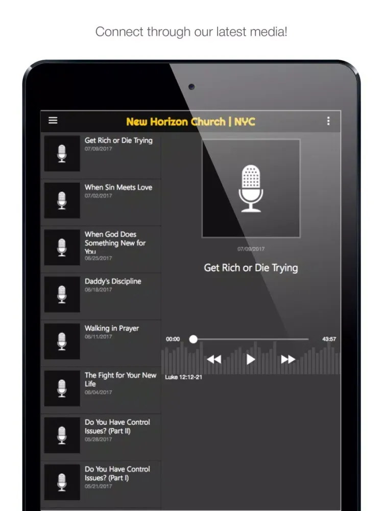 Скриншоты New Generation Church NYC iPad 