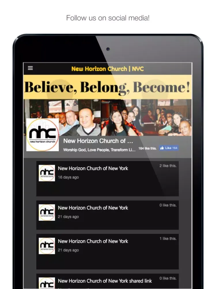 Скриншоты New Generation Church NYC iPad 