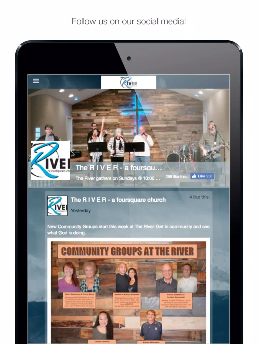 تصاویر Norco Foursquare Church iPad 