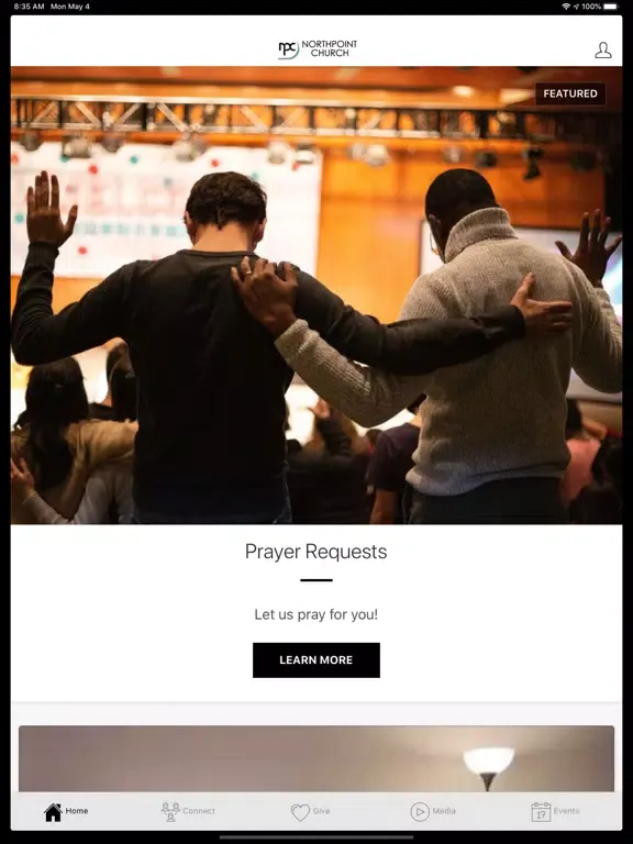 Ảnh chụp màn hình của Northpoint Church NB iPad 