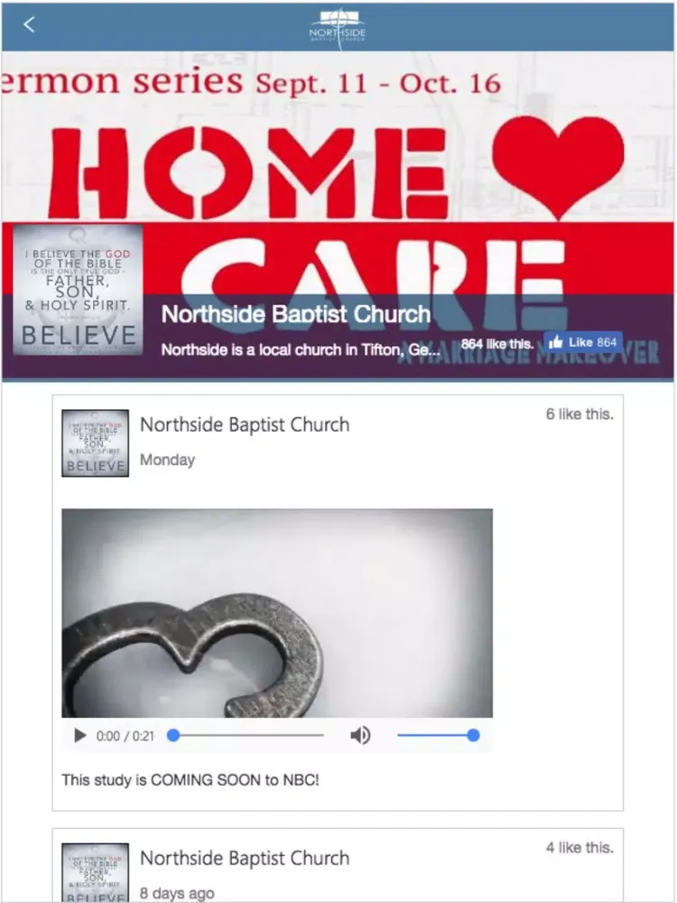 NBC Tifton iPad  Screenshots