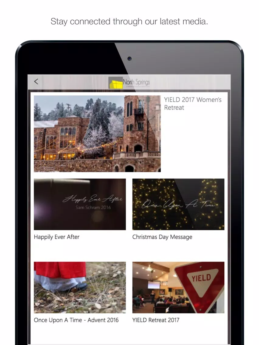 North Springs iPad  স্ক্রিনশট