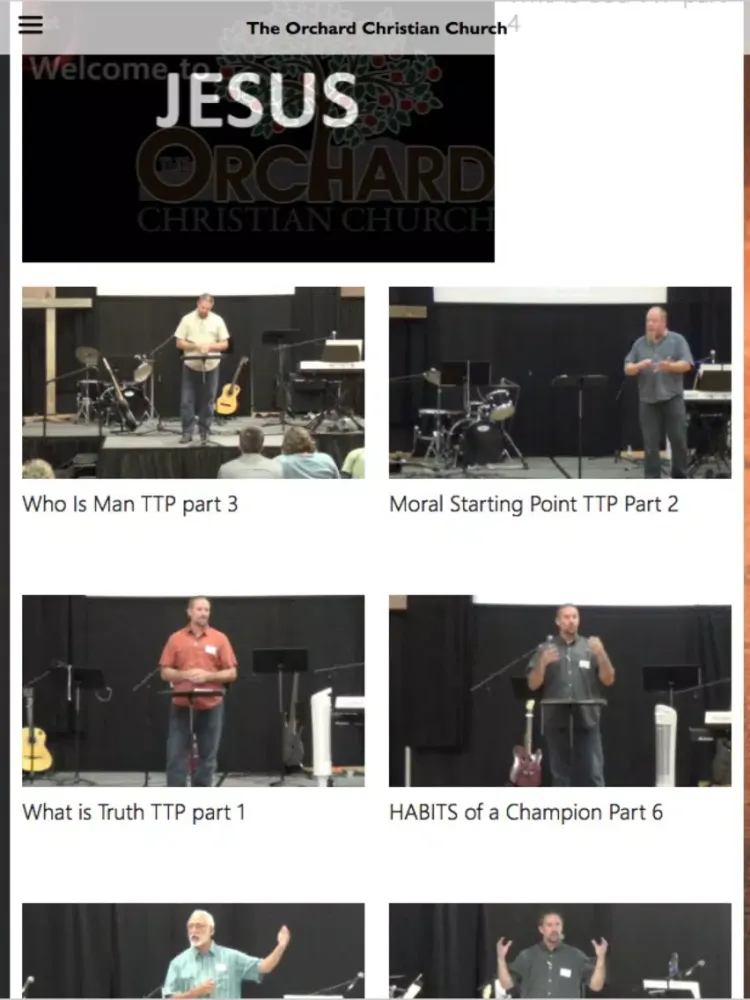 تصاویر The Orchard Christian Church iPad 