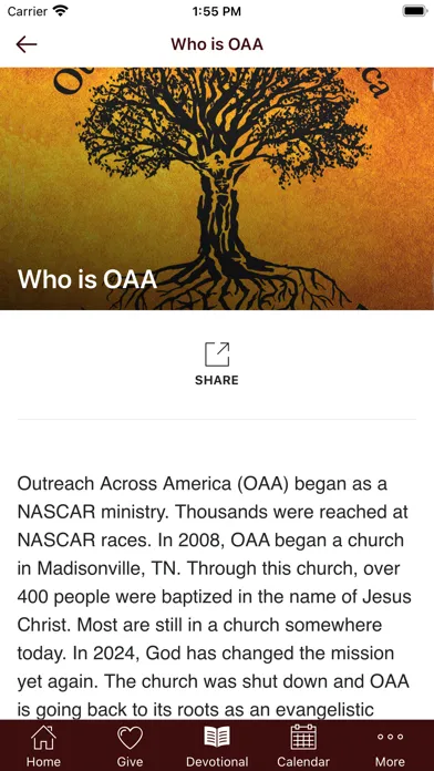 OAA Ministries Screenshots