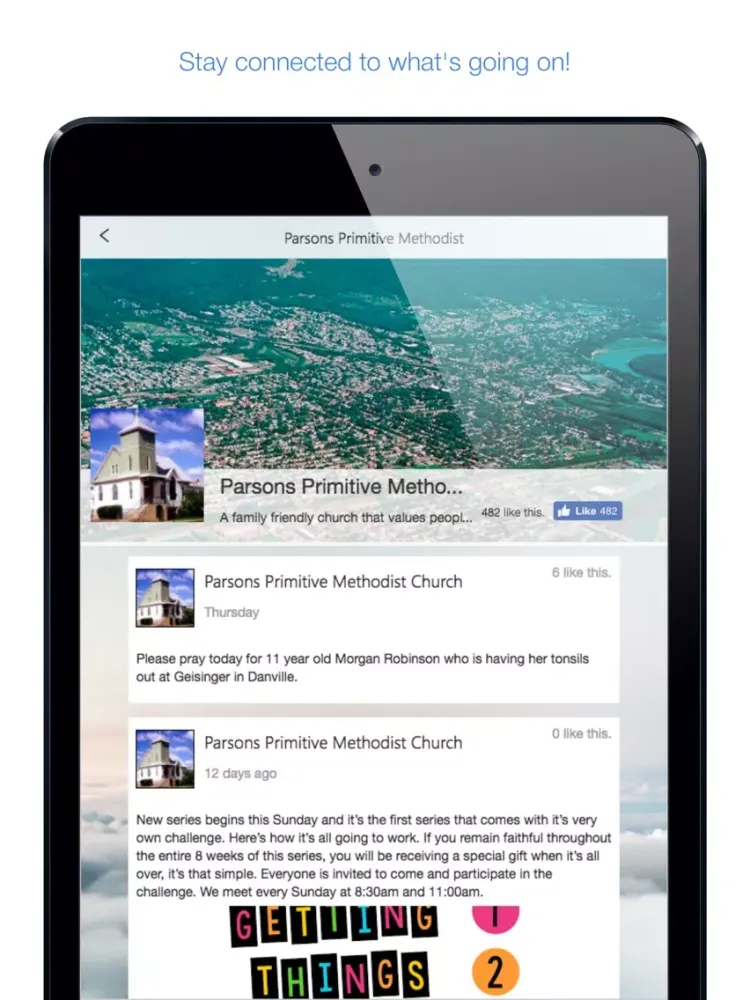 تصاویر Parsons PM Church iPad 
