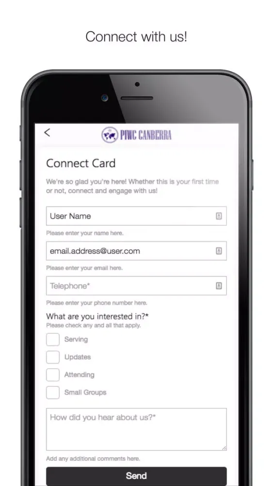 PIWC Canberra Australia应用截图