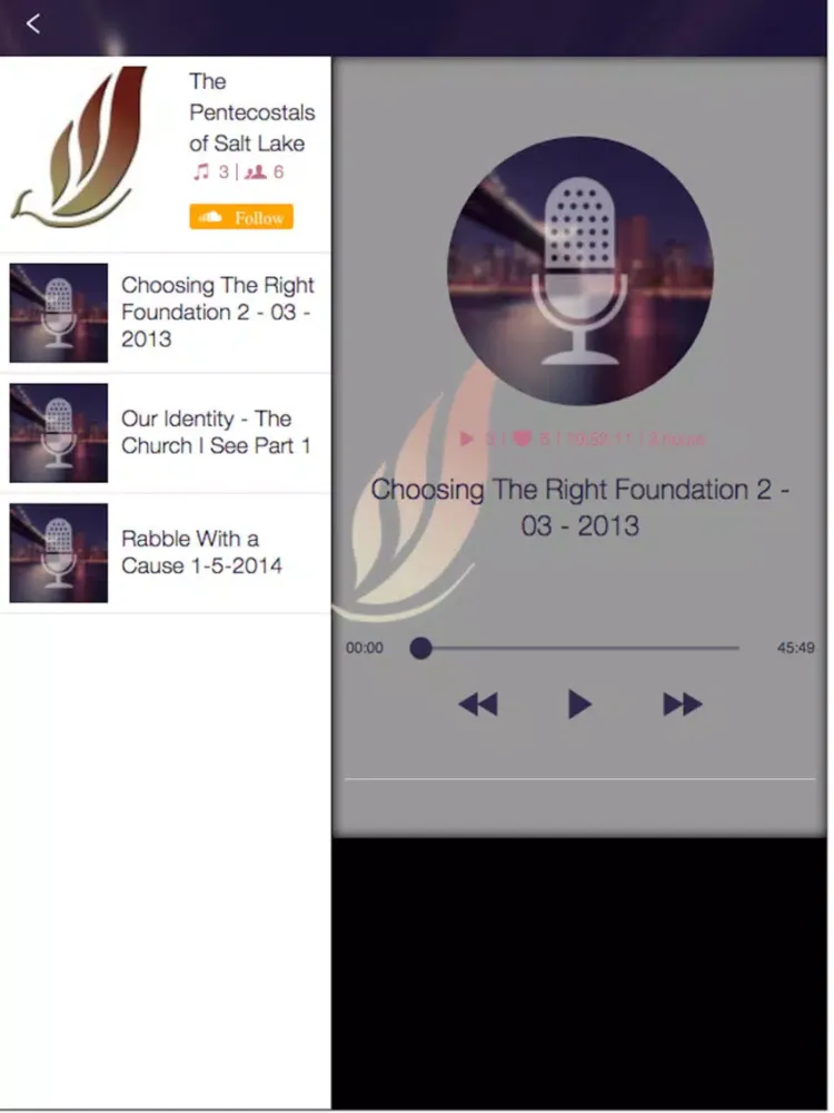The Pentecostals - Salt Lake iPad 应用截图