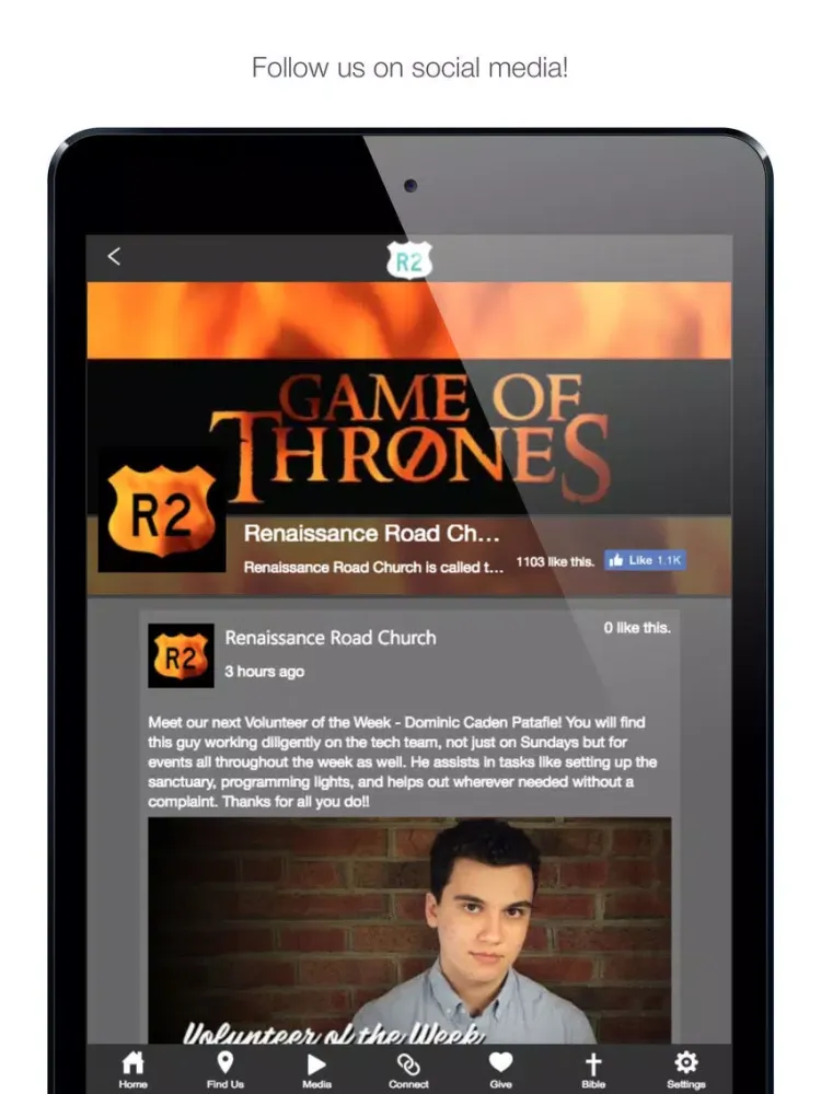 Screenshot di Renaissance Road Church iPad 