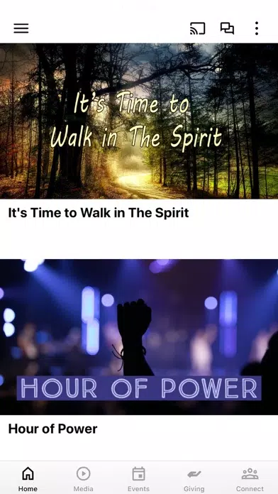 Capturas de tela do Reach Community Church