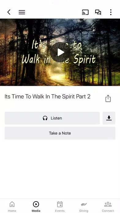Capturas de tela do Reach Community Church
