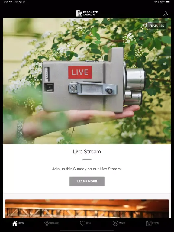 تصاویر Resonate Church Coquitlam iPad 