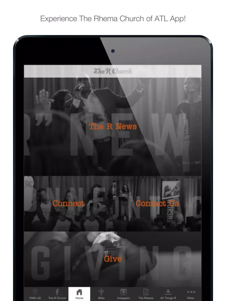 Capturas de pantalla de The Rhema Church of ATL iPad 