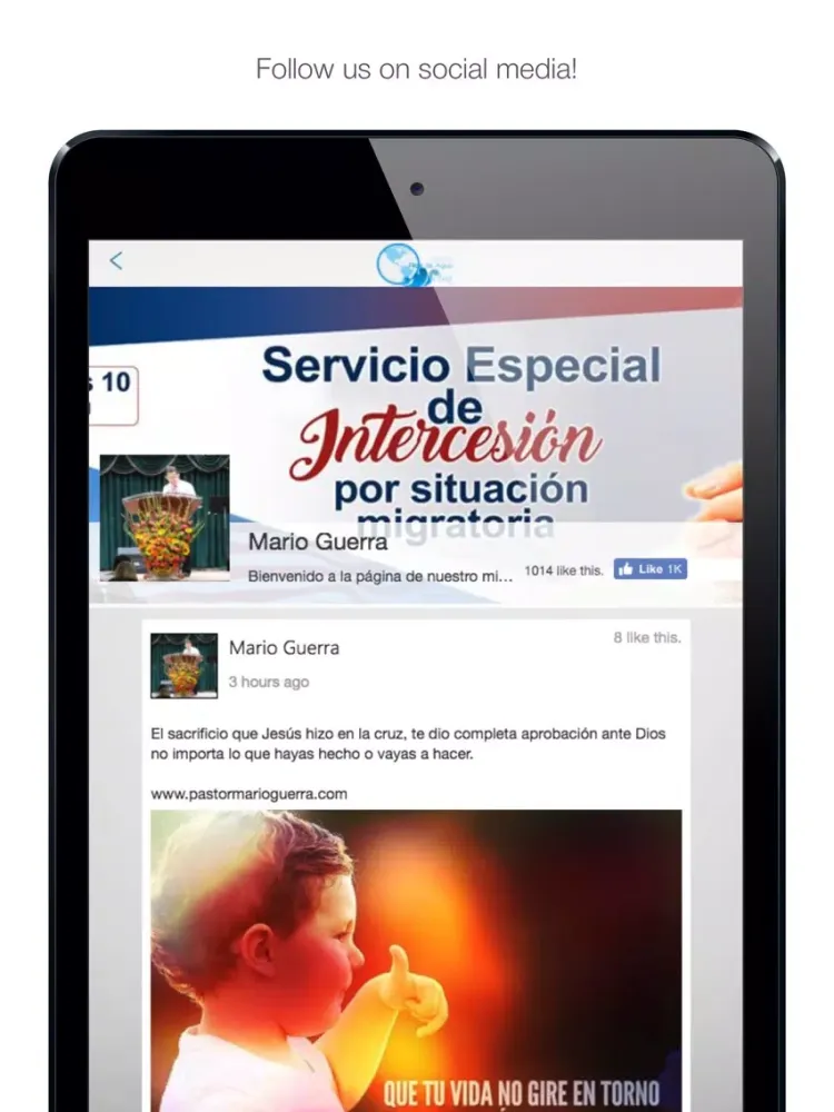 Iglesia Rios de Agua Viva LA iPad  Screenshots
