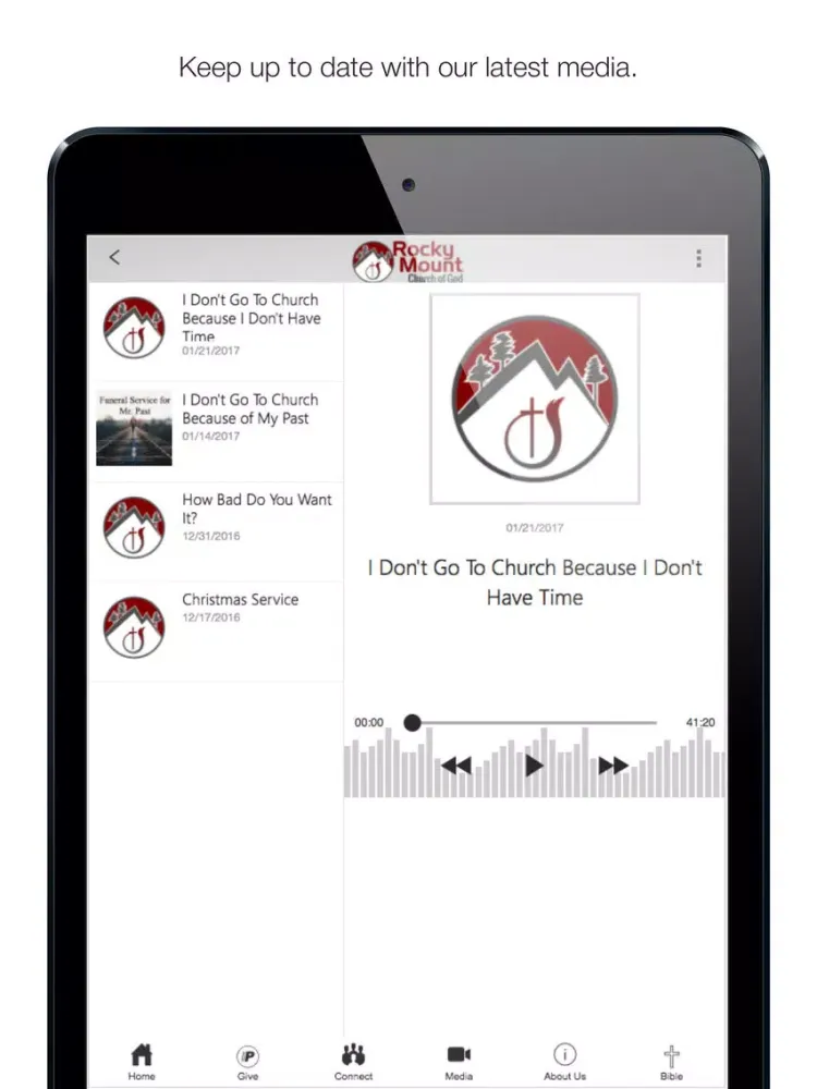 Rocky Mount Church of God iPad  Ekran Görüntüleri