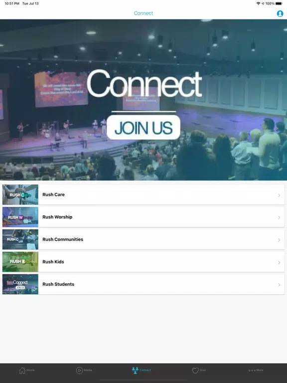Rush Creek Bible Church iPad  স্ক্রিনশট