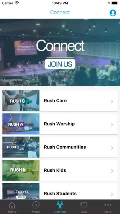 Rush Creek Bible Church 스크린샷