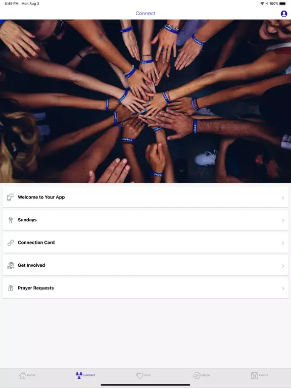 A Window on SonRise iPad  스크린샷