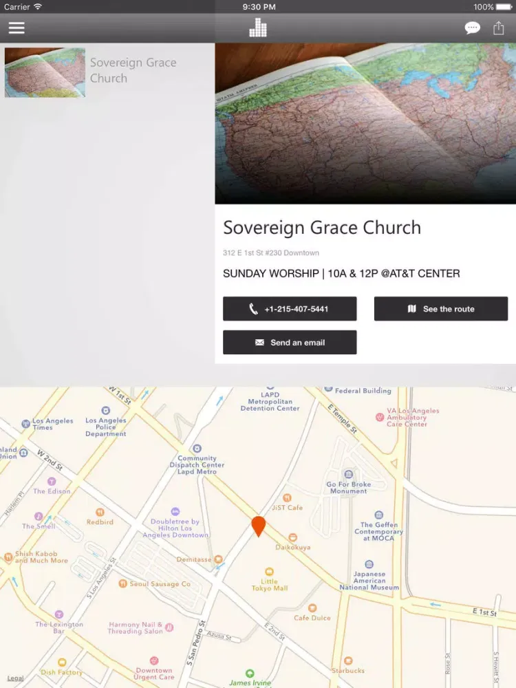 Скриншоты Sovereign Grace LA iPad 