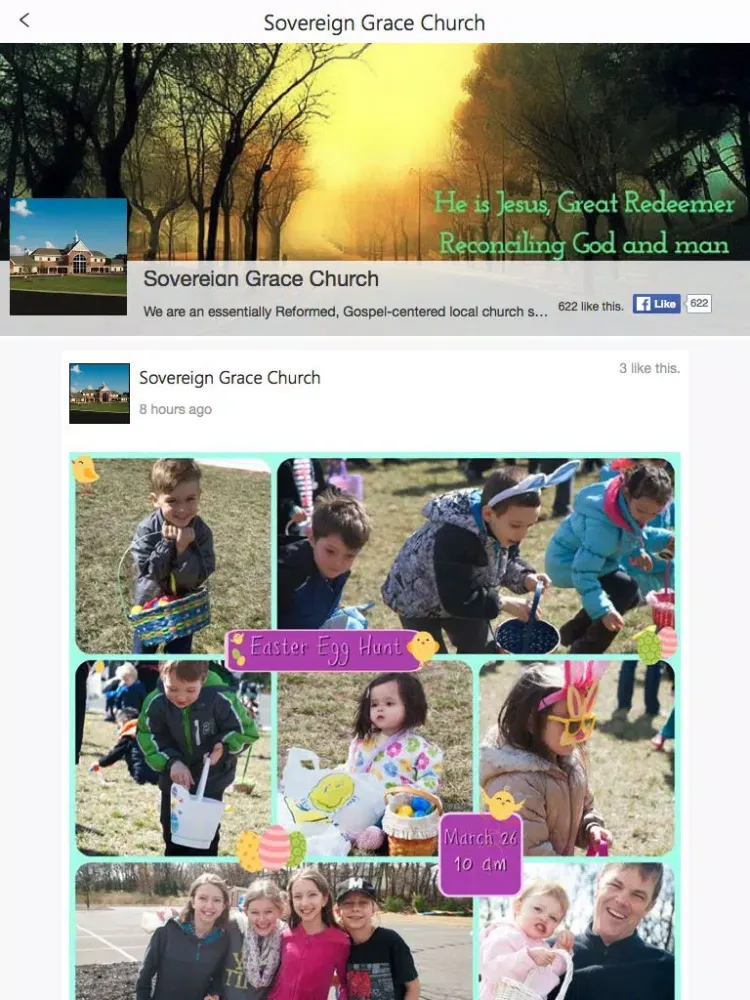 Captures d'écran de Sovereign Grace Church iPad 