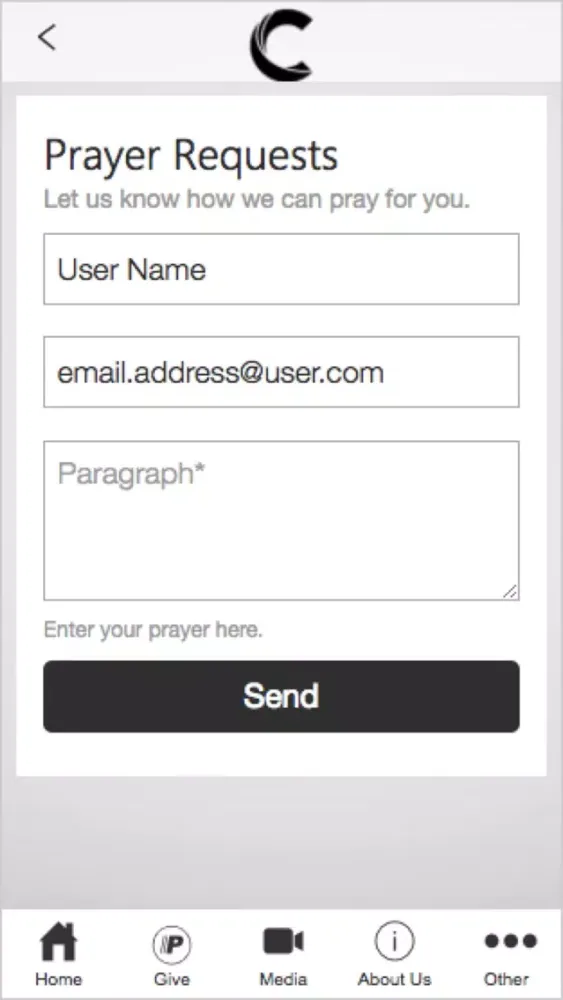 Tangkapan layar Calvary Bakersfield