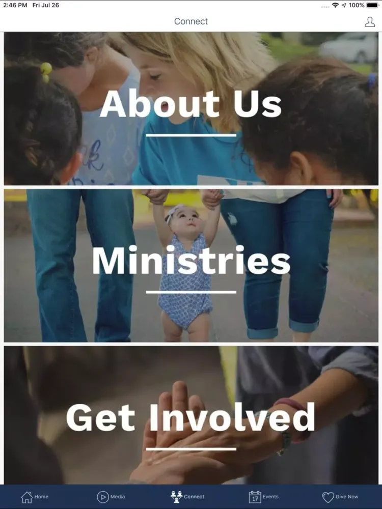 Streams of Life Ministries iPad  Screenshots