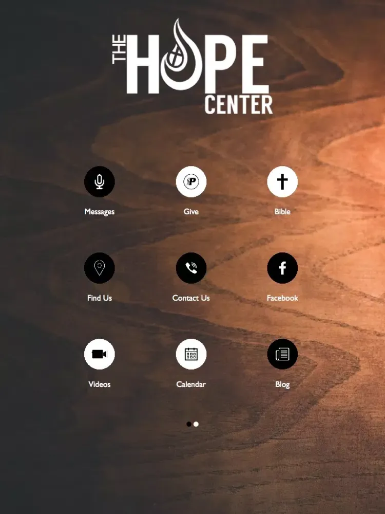 Hope Center Church iPad 应用截图