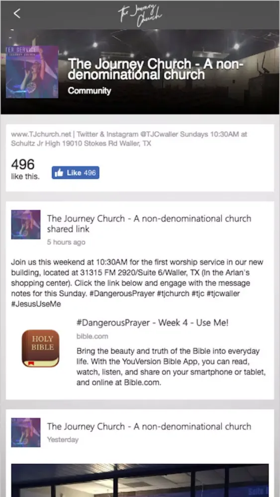 The Journey Church App स्क्रीनशॉट