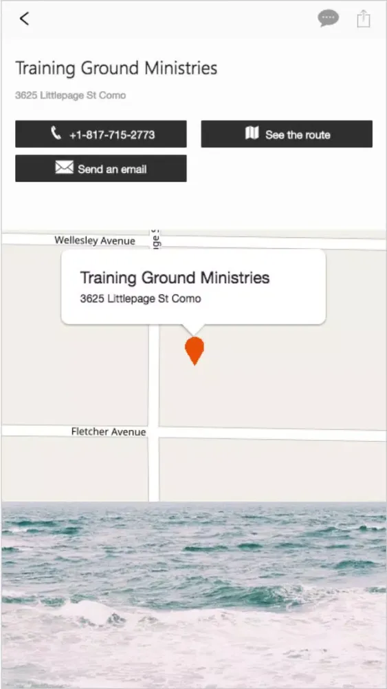 Ảnh chụp màn hình của Training Ground Ministry