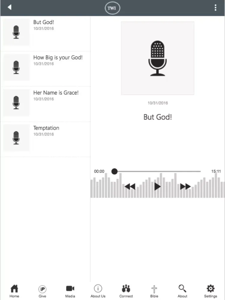The Word Inc Church iPad  سکرین شاٹس