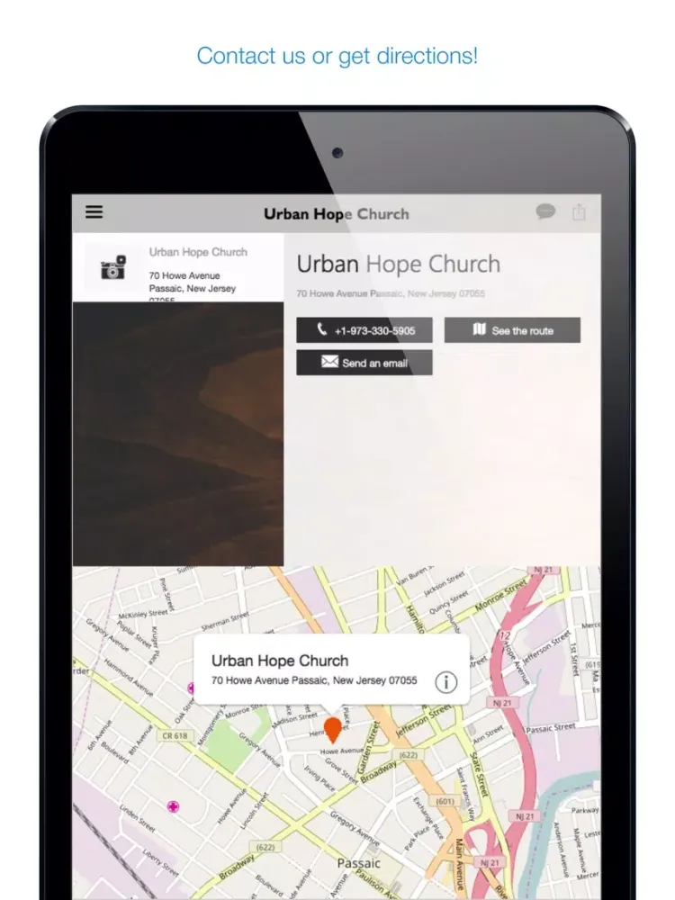 ภาพหน้าจอของ Urban Hope iPad 