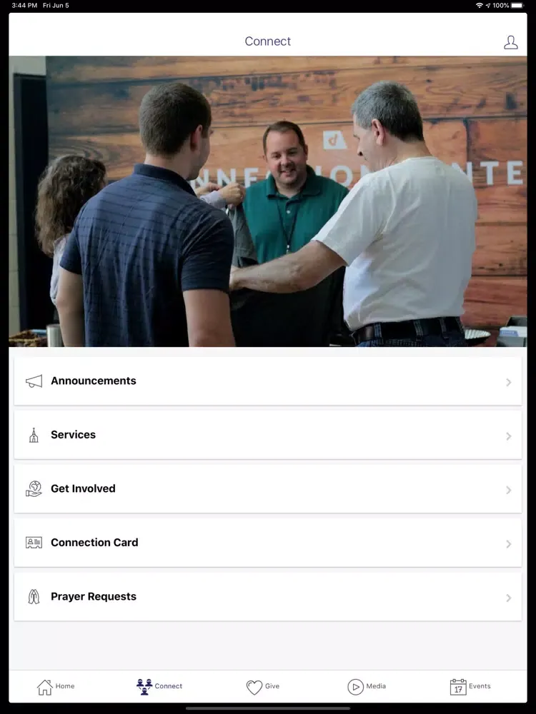 Vertical Church RVA iPad  Ekran Görüntüleri