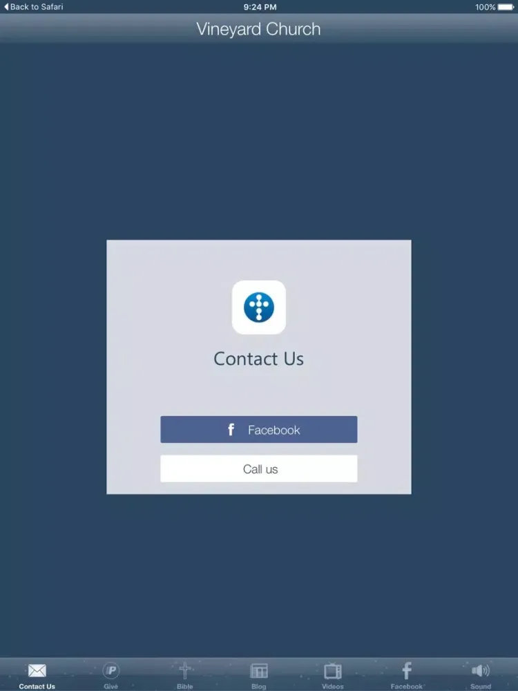 Vineyard Church of New Orleans iPad  স্ক্রিনশট