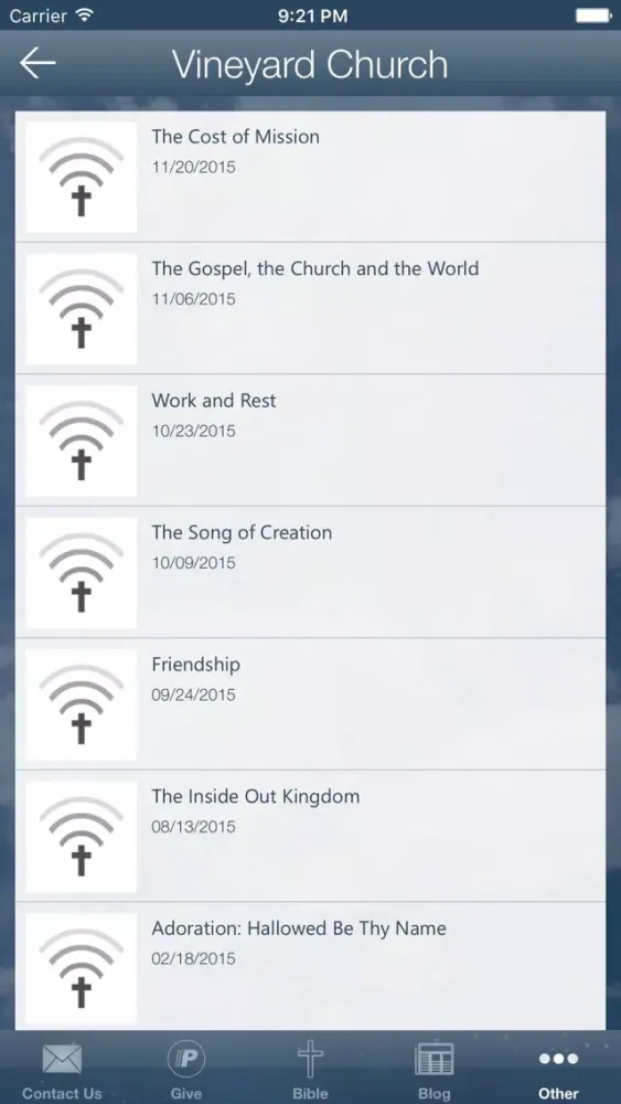 Vineyard Church of New Orleans স্ক্রিনশট