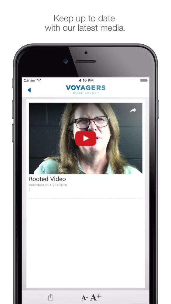 Voyagers Bible Church Screenshots
