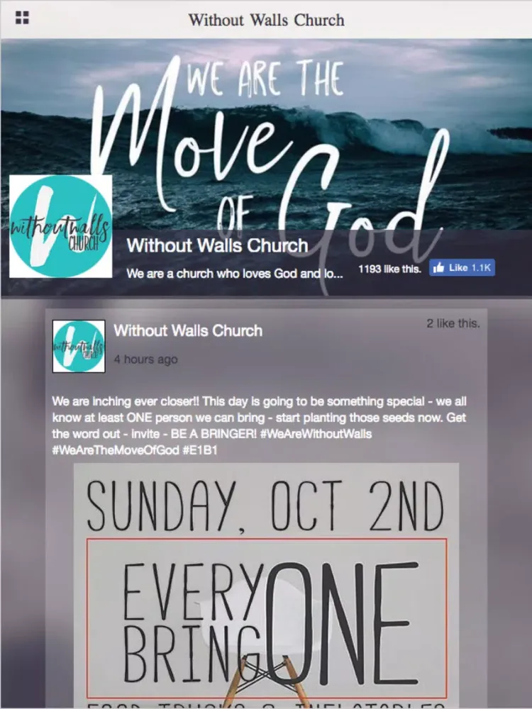 تصاویر Without Walls Church iPad 