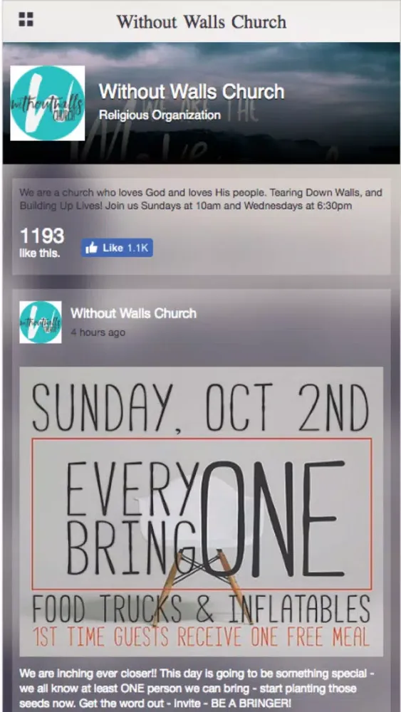 تصاویر Without Walls Church