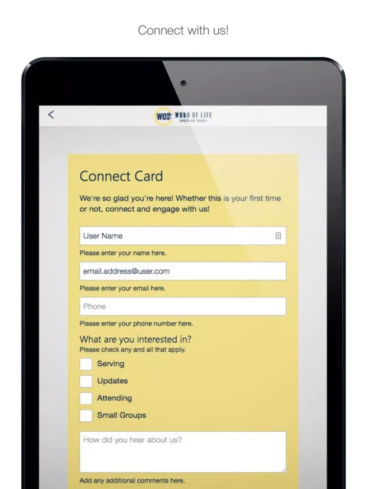 Word of Life Christian Flint iPad 应用截图