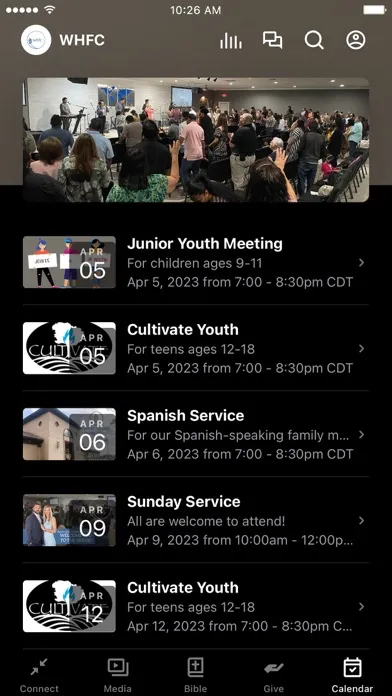 World Harvest Family Church سکرین شاٹس