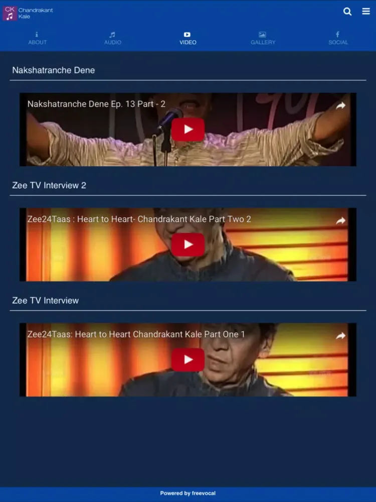 Screenshot di Chandrakant Kale iPad 