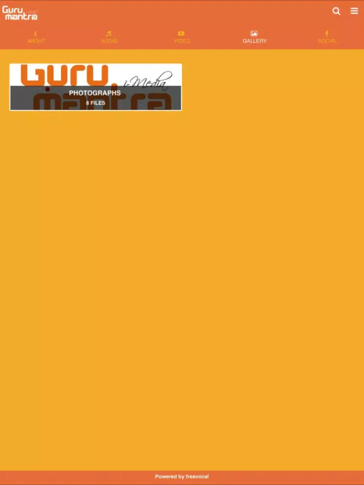 Zrzuty ekranu Gurumantra iMedia iPad 