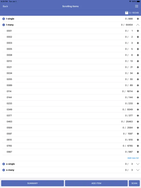 ECI ScanIT iPad  Screenshots