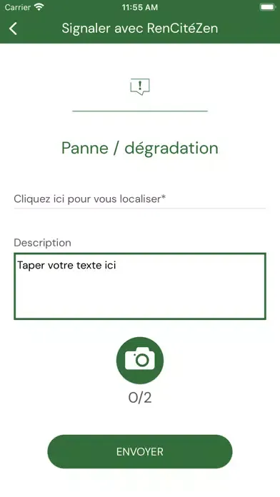 Tangkapan skrin Ici Rennes, Ville et Métropole