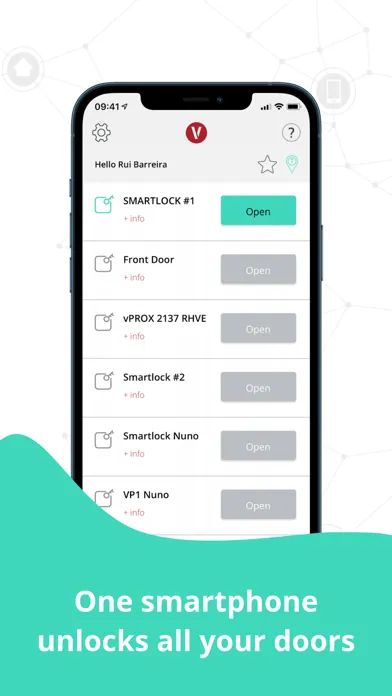 Zrzuty ekranu VIZpin Smart