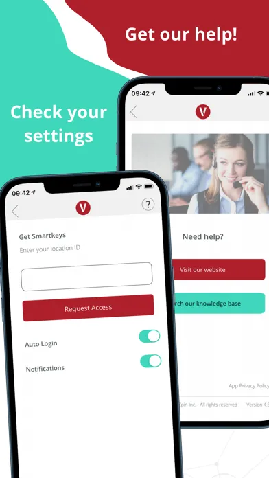 Zrzuty ekranu VIZpin Smart