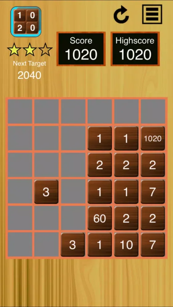1020 - add to multiple of ten. merge number puzzel應用截圖