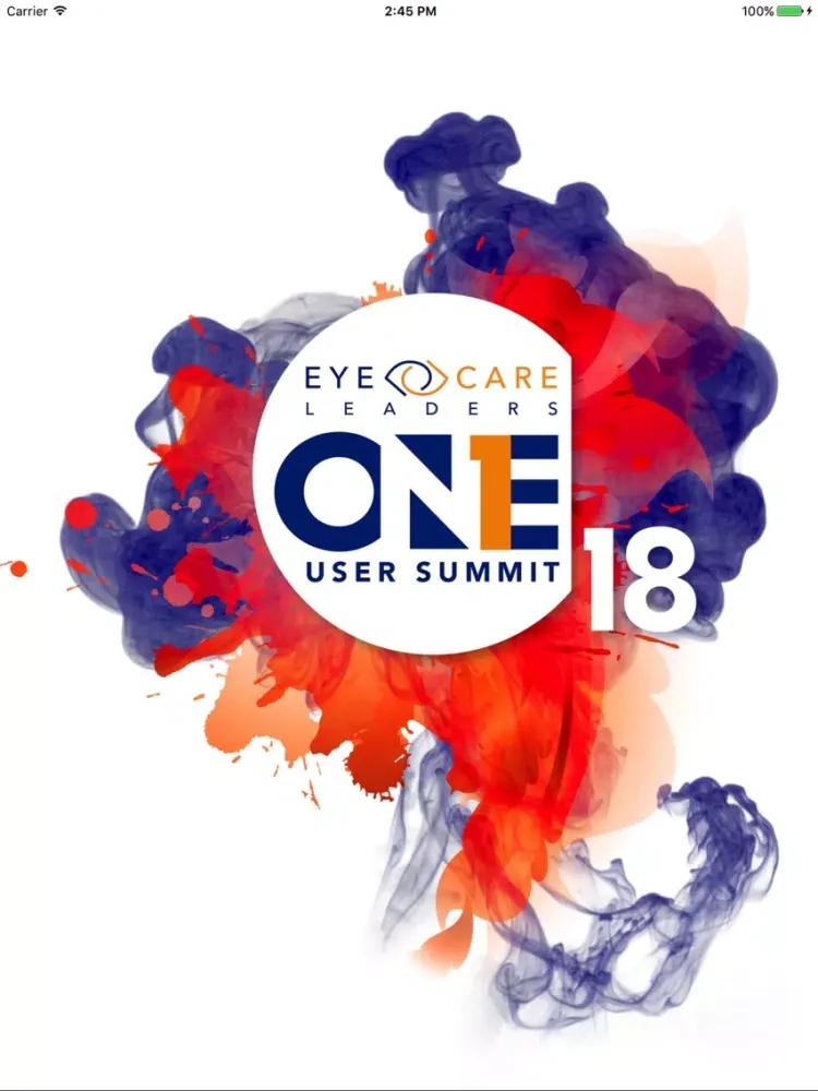 Tangkapan layar One User Summit iPad 