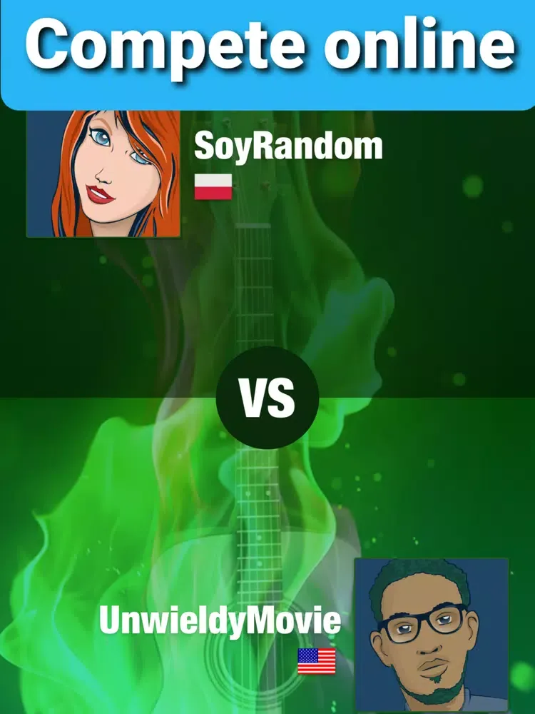 Guitar Music Stars Multiplayer iPad  Screenshots