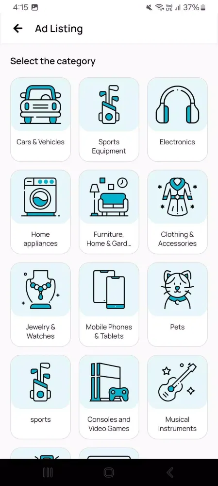 Tangkapan skrin eClassify App