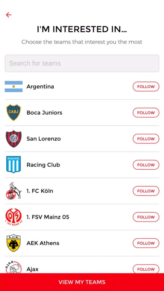 Скриншоты Mitre Deportes